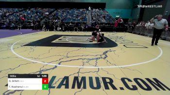 132 lbs Round Of 16 - DJ Gillett, Crescent Valley vs Tyler Kaahanui, Slam Academy