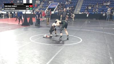 106 lbs Consi Of 8 #1 - Jon Paul Dubuy, Newton North vs Calvin Quinn, Canton