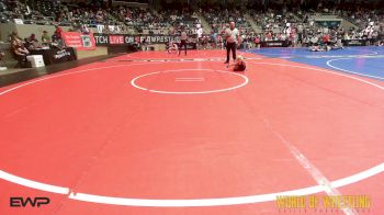 52 lbs Rr Rnd 2 - Raelynn Traweek, Mojo Grappling Academy vs Aspen Shelton, Team Tulsa Wrestling Club