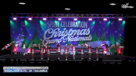 Woodlands Elite - OR - Colonels [2025 L6 Junior Day 2] 2025 Spirit Celebration Christmas Grand Nationals