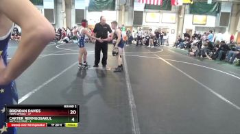 115 lbs Round 2 (4 Team) - Joel Brink, Terps Xpress vs Nico Seppi, AACO Allstars