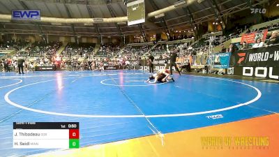 85 lbs Semifinal - Jace Thibodeau, GGB Ohio vs Henry Seidl, Minnesota Elite