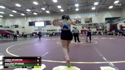 126 lbs Cons. Round 2 - Raeleigh Spurrier, Mountain View vs Laken Aplington, Pocatello