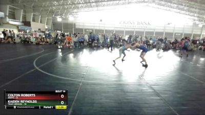 92 lbs Quarters & Wb (16 Team) - Kaiden Reynolds, Team Oregon vs Colton Roberts, INWTC