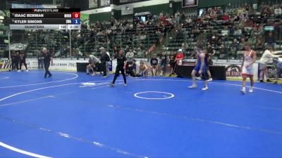 144 lbs Quarters - Isaac Beirman, Moen vs Kyler Simons, Sebolt Wrestling Academy