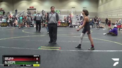 107 lbs Semis & 1st Wrestleback (8 Team) - Eli Edfors, Team Illinois vs Joe Leija, Ares Red