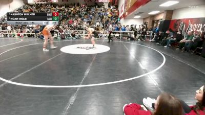 190 lbs 3rd Place Match - Kashton Walker, Cokeville vs Noah Ingle, Laramie