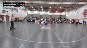 285 lbs 7th Place Match - Shepard Charlton, Benedictine vs Brycen Dunlap, Monroeville