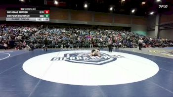 113 lbs Champ. Round 1 - Nicholas Tuatoo, Olympian vs Brayden Bierbach, Damonte Ranch