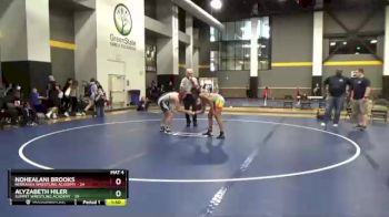 146 lbs Placement - Alyzabeth Hiler, Summit Wrestling Academy vs Nohealani Brooks, Nebraska Wrestling Academy