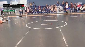 157 lbs Cons. Round 3 - Kevin Boston, Colorado State University - Pueblo vs Logan Butzon, Augustana (SD)
