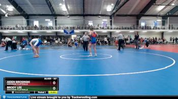 157 lbs Cons. Round 3 - Brody Lee, Wisconsin-Platteville vs Aiden Brosinski, Wisconsin-Platteville