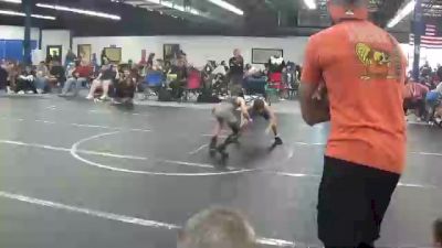 50 lbs Rr Rnd 3 - Austin Hayhurst, 304 Mat Masters vs Kaleb Anderson, Bulldawg WC