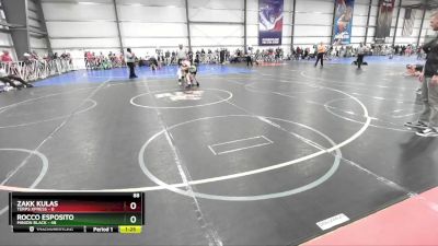 88 lbs Rd# 5- 3:45pm Friday Final Pool - Zakk Kulas, Terps XPress vs Rocco Esposito, Minion Black