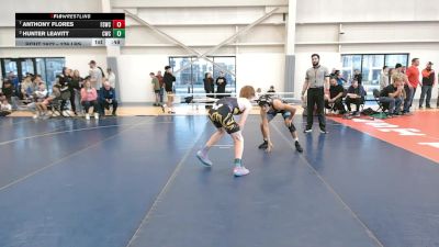 126 lbs Cons. Sub-semis - Anthony Flores, Fighting Squirrels Wrestling Club vs Hunter Leavitt, Champions Wrestling Club