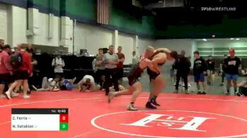 220 lbs Consolation - Caden Ferris, MI vs Nicholas Sahakian, CA