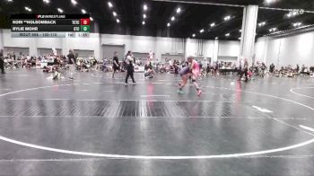 100-110 lbs Round 4 - Kori **Holsomback, The Colosseum Training Center vs Rylie Mohr, Gamehouse Training Center
