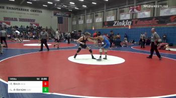 145 lbs Quarterfinal - Ethan Birch, Vacaville vs Logan Avina-Barajas, Clovis