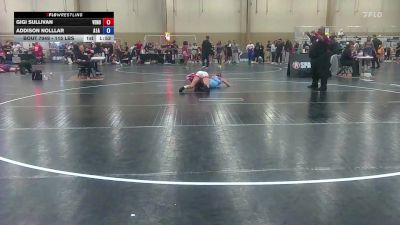 115 lbs Rr Rnd 1 - Gigi Sullivan, Venom vs Addison Nolllar, A1A Melbourne Wrestling