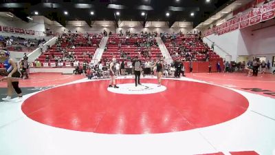 HS 145 lbs Quarterfinal - Aria Cordes, Garden City HS vs Mindy Johnson, Borger