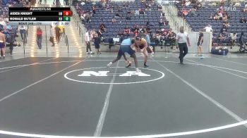 174 lbs Cons. Round 2 - Ronald Butler, Keiser University vs Aiden Knight, Montevallo