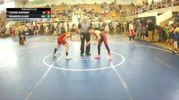 90 lbs Quarterfinal - Colten Watkins, Diamond Wrestling Academy vs Brandon Slade, Monster Squad Wrestling