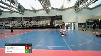 131 lbs Rr Rnd 1 - Thomas Schechterly, Mat Assassins vs Nolan Koehler, PA Alliance ES Red