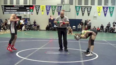 138 lbs Cons. Round 3 - River Sigwarth, Western Dubuque vs Aidyn Roman, Cedar Rapids Kennedy