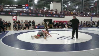 79 kg Semis - Gunner Filipowicz, West Point Wrestling Club vs Daschle Lamer, Beaver Dam Wrestling Regional Training Center