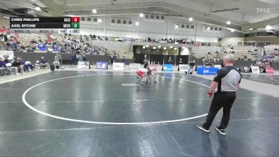 126 lbs Placement (4 Team) - Chris Phillips, Baylor School vs Axel Ritchie, McCallie School