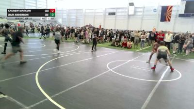 130 lbs Round Of 16 - Andrew Marcum, East Valley WC vs Liam Anderson, 208 Spartans