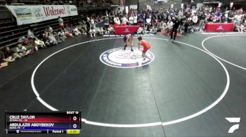 157 lbs Round 3 (16 Team) - Cruz Taylor, SCVWA-FR vs Abdulazis Abdybekov, BAWA-FR