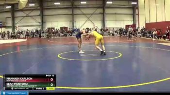 165 lbs Prelim - Sean Monteiro, Western New England University vs Mannash Carlson, New England College