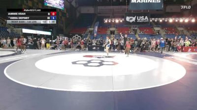 140 lbs Champ. Rd Of 16 - Jammie Krah, IA vs Kiera Depinet, OH