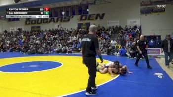 135 lbs Semifinal - Ashton Besmer, Buchanan vs Sal Borrometi, St. Peter`s Prep (NJ)