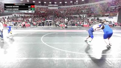 270 lbs Champ. Round 1 - Lucian Lorenz, LAW vs Hunter Moore, Merrill