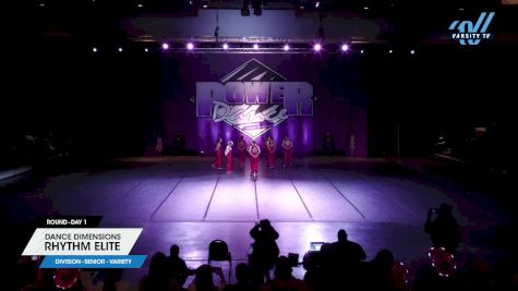 Dance Dimensions - Rhythm Elite [2024 Senior - Variety Day 1] 2024 Power Dance Grand Nationals
