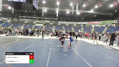 136 lbs Rr Rnd 5 - Ciara Navarrete, GI Girls Legacy vs Alexa Tweeten, Havre WC