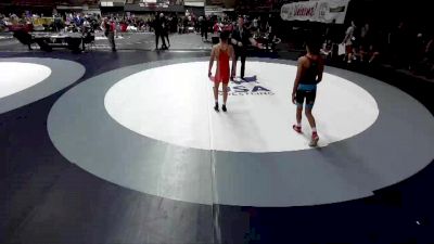 105 lbs 1st Place Match - Bo Barker vs Jayson Sanchez, Delta Wrestling Club