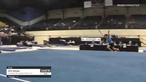 Will Weiper - Floor, Achievers Gymnastics Center LLC - 2021 USA Gymnastics Development Program National Championships