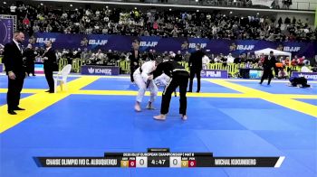 Michal Kukumberg vs Chaise Olimpio Ivo C. Albuquerqu 2026 European Jiu-Jitsu IBJJF Championship