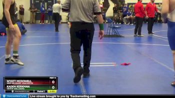 JV-28 lbs Round 3 - Wyatt McDowell, West Delaware, Manchester vs Kaden Kerkman, Vinton-Shellsburg