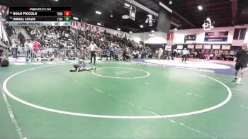 132 lbs Cons. Round 1 - Noah Piccolo, Trabuco Hills vs Israel Lucas, El Rancho