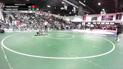 132 lbs Cons. Round 1 - Noah Piccolo, Trabuco Hills vs Israel Lucas, El Rancho