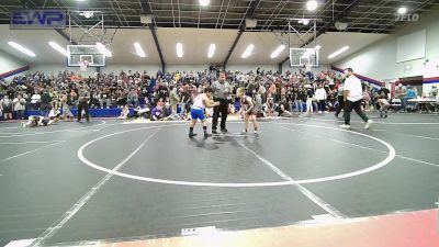 Round Of 16 - Lawson Loeber, Jenks Trojan Wrestling Club vs Phoenix Flores, Glenpool Warriors