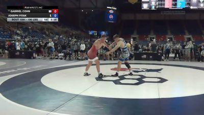190 lbs Champ. Rd Of 32 - Gabriel Cohn, Minnesota vs Joseph Fitak, Illinois