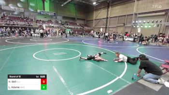 62 lbs Round Of 16 - Harper Bell, Ellicott Metro WC vs Leo Adame, Greeley Metro