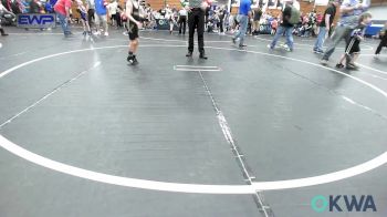 60 lbs Quarterfinal - Jenson Dean, HBT Grapplers vs Kaden Decker, Henryetta Knights Wrestling Club