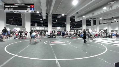 65 lbs Cons. Round 2 - Sammy Agnello, Michigan Wrestling Club vs Noe Cruz, CERRITOS COLLEGE