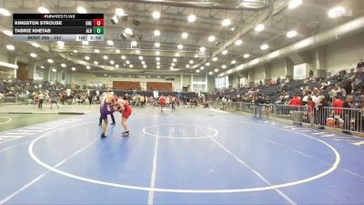 157 lbs Cons. Round 3 - Kingston Strouse, Oneonta State vs Tabriz Khetab, Albany